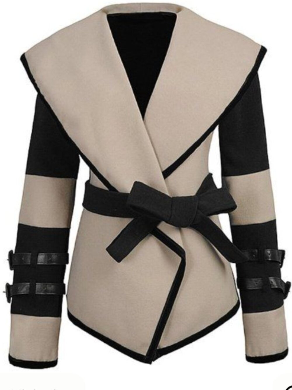colorblock wrap jacket SIZE S/M